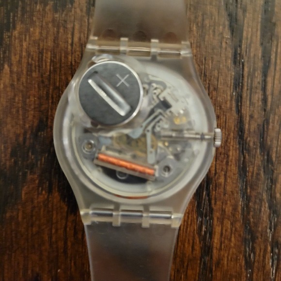 BRAND NEW COND. \'85 SWATCH WATCH Jelly Fish GK100 Original 1st Edition VINTAGE